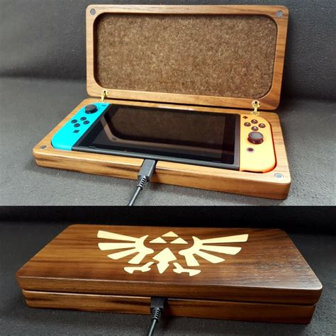 nintendo cash box wood metal bracket|Nintendo Wooden Box .